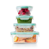OXO Good Grips 12 Piece Smart Seal Glass Container Set U3