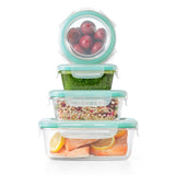 OXO Good Grips 12 Piece Smart Seal Glass Container Set U3