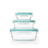 OXO Good Grips 12 Piece Smart Seal Glass Container Set U3