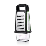 Etched Box Grater With Removable Zester G4