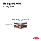 POP Container - Big Square Mini (1.1 Qt.) W9