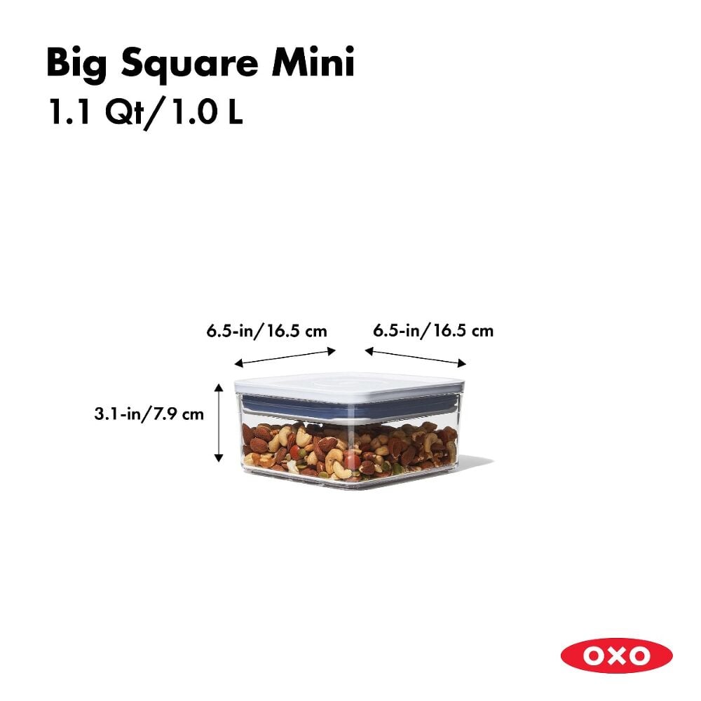 POP Container - Big Square Mini (1.1 Qt.) W9