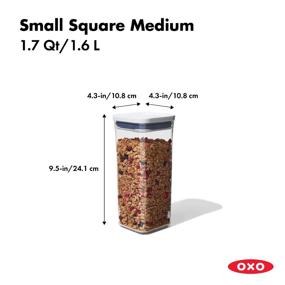 POP Container - Small Square Medium (1.7 Qt.) Y0