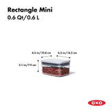 POP Container - Rectangle Mini (0.6 Qt.) I1