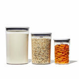 3-Piece POP Round Canister Graduated Set E1