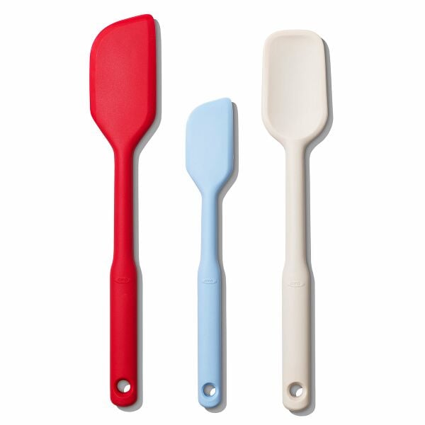 3-Piece Silicone Spatula Set J0