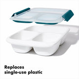 Prep & Go 4.1-Cup Divided Container A9