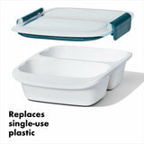 Prep & Go 2-Cup Divided Container N3