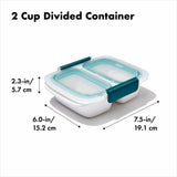 Prep & Go 2-Cup Divided Container N3