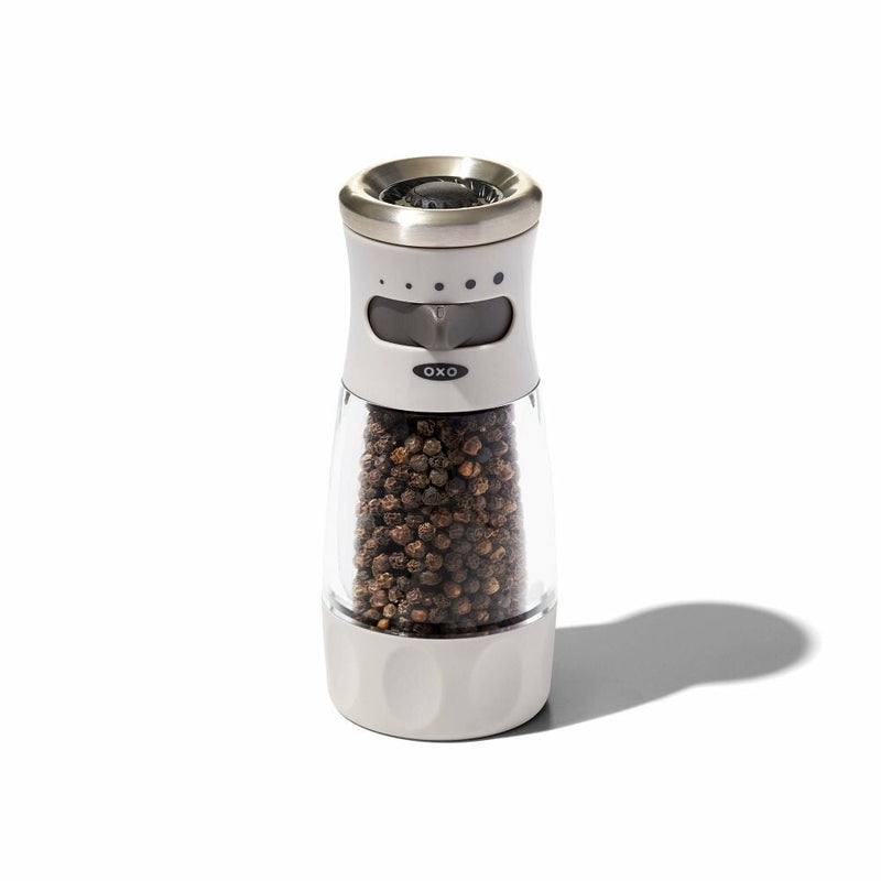 Contoured Mess-Free Pepper Grinder J3