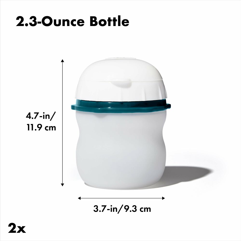 Prep & Go Silicone Squeeze Bottle - 2 Pack M7