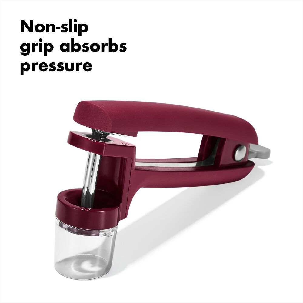 OXO Good Grips Cherry & Olive Pitter - Beet S2