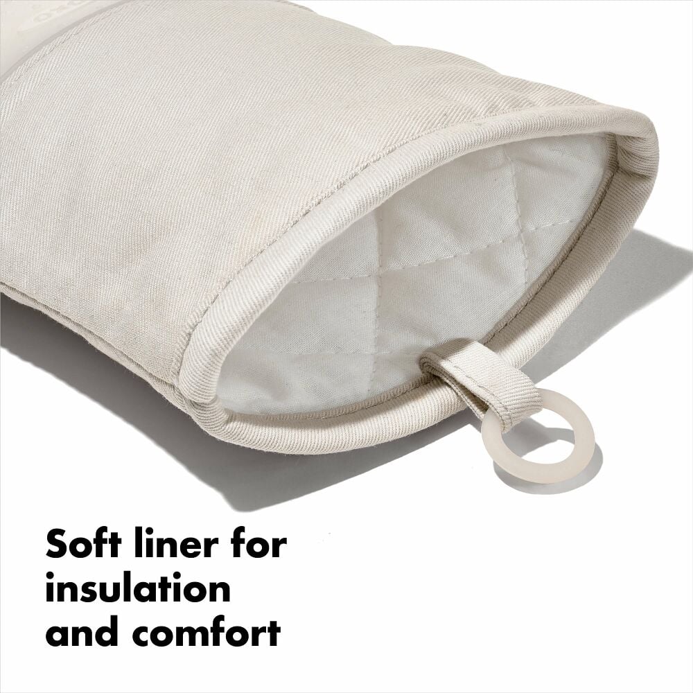 Silicone Oven Mitt - Oat F7