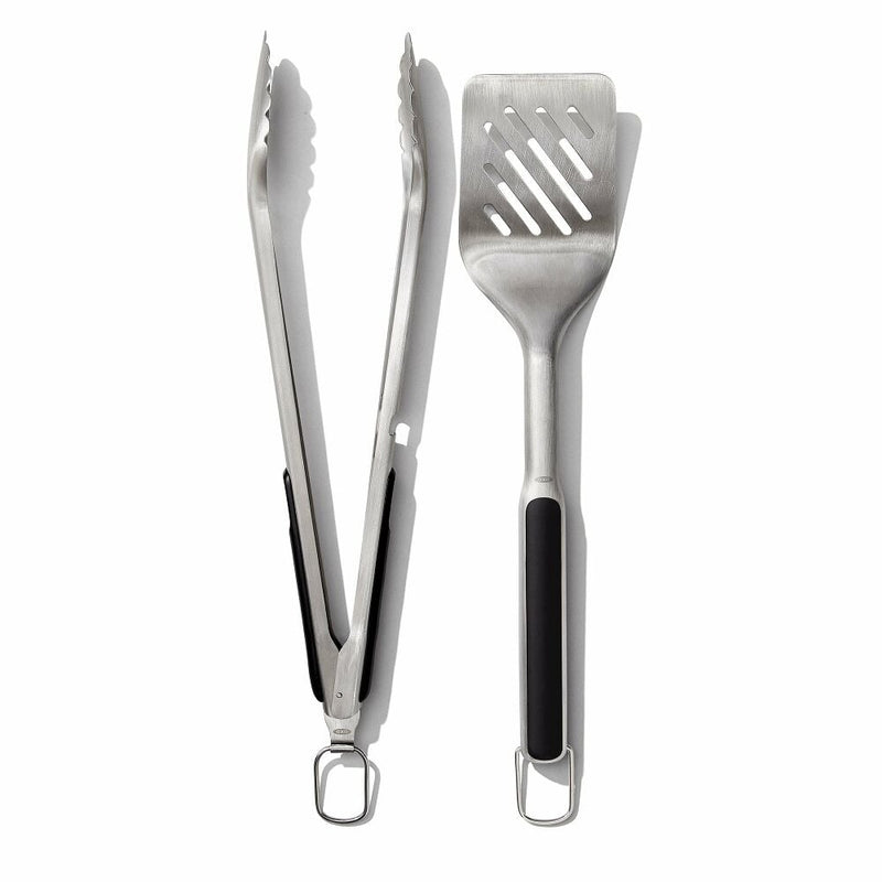 OXO Good Grips Grilling Turner and Tongs Set R0