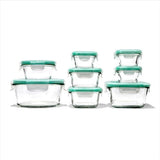 16 Piece Glass Smart Seal Everyday Container Set G2