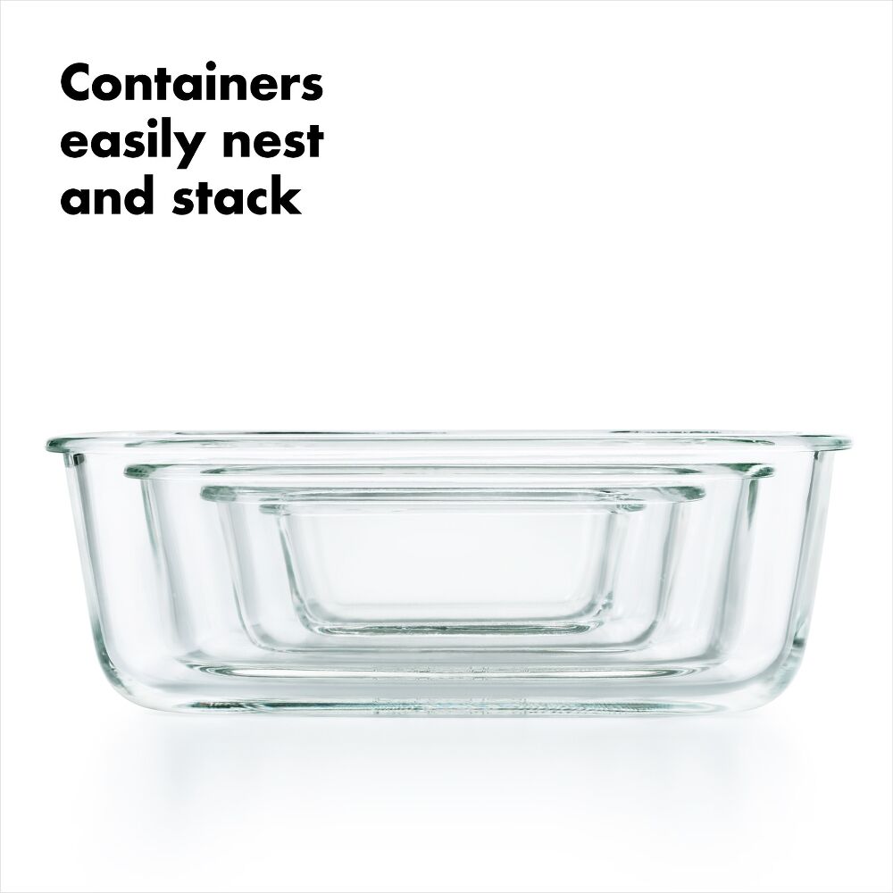 16 Piece Glass Smart Seal Everyday Container Set G2