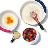 3 Piece Mixing Bowl Set New Colored Handles Q7