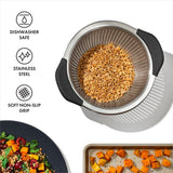 Stainless Steel 3 qt./ 2.8L Colander I0