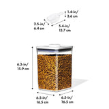 OXO Good Grips Pet POP Container – 4.4 Qt/4.2 L with Scoop I5
