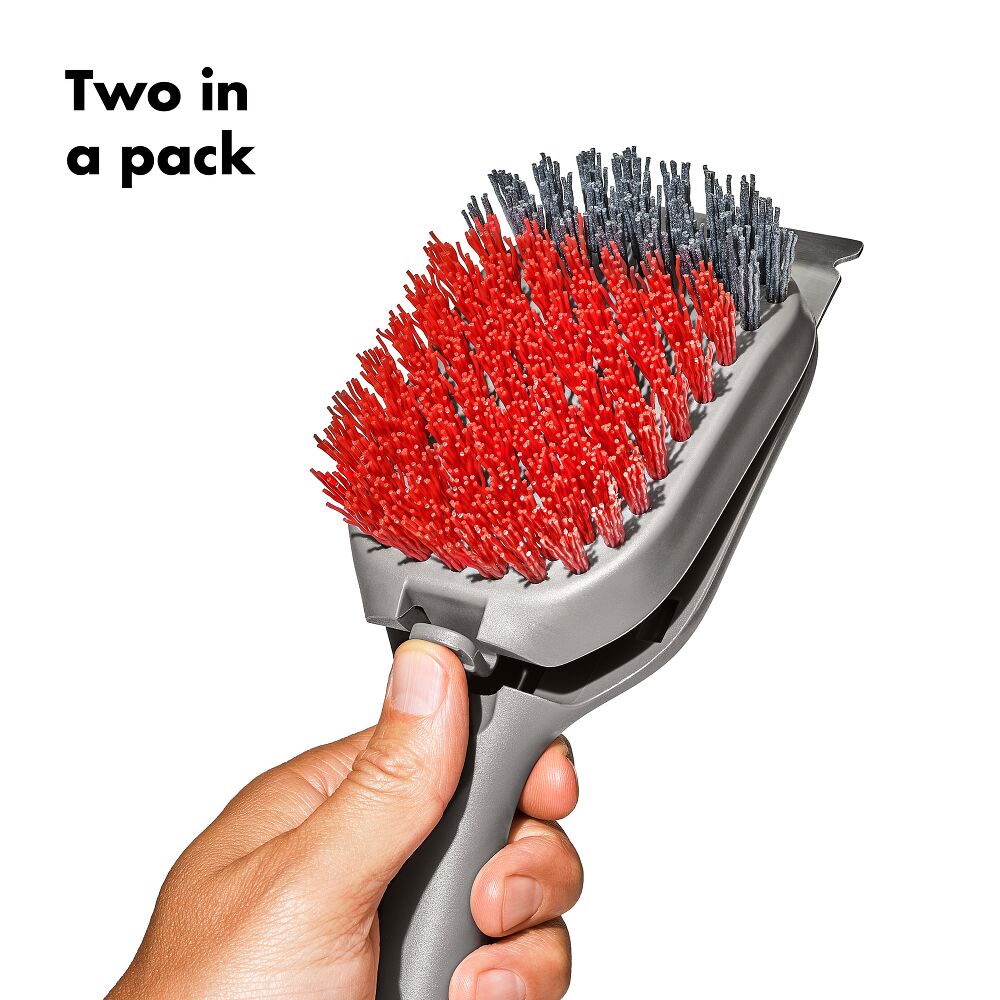OXO Good Grips Nylon Grill Brush for Cold Cleaning Replacement Heads V2