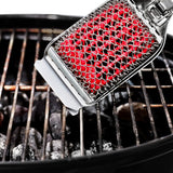 Coiled Grill Brush With Replaceable Head Q2