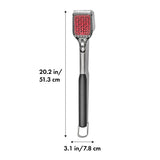 Coiled Grill Brush With Replaceable Head Q2