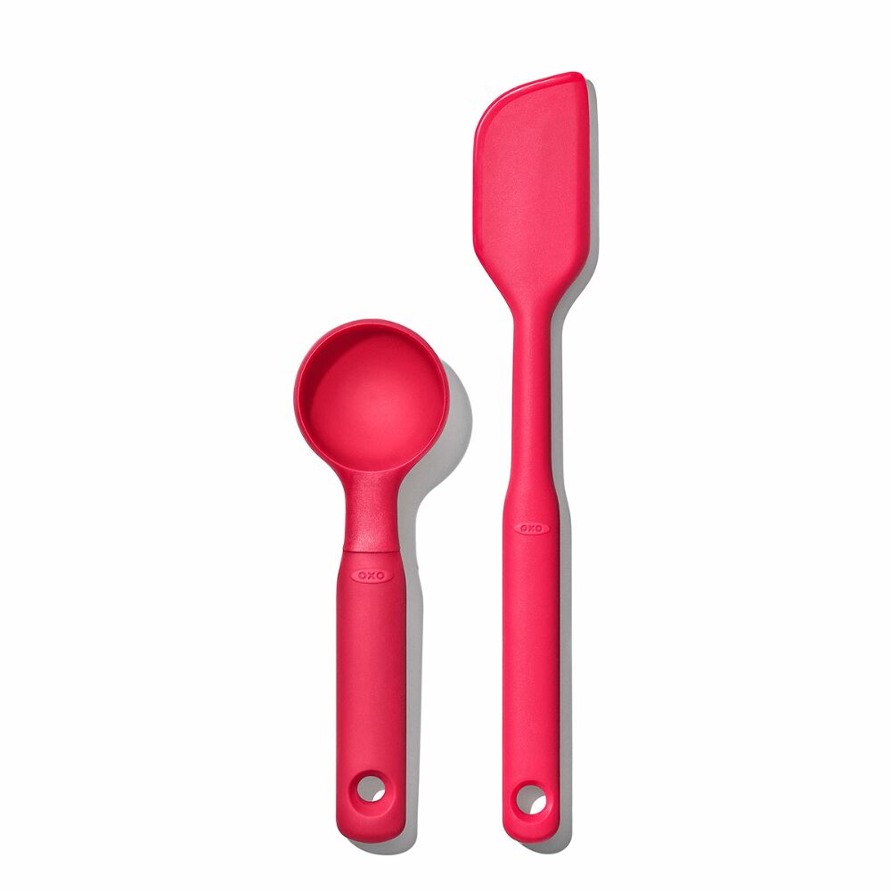 Silicone Cookie Scoop & Small Spatula Set D3