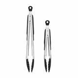 2-Piece Tongs with Nylon Heads Set E7