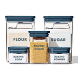 8-Piece Prelabeled Baking POP Container Set B3