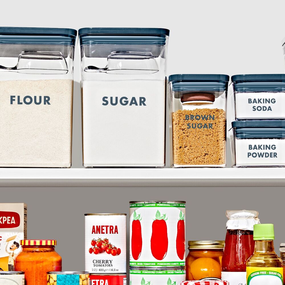 8-Piece Prelabeled Baking POP Container Set B3