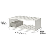 Water Bottle Organizer with Accessory Bin K1