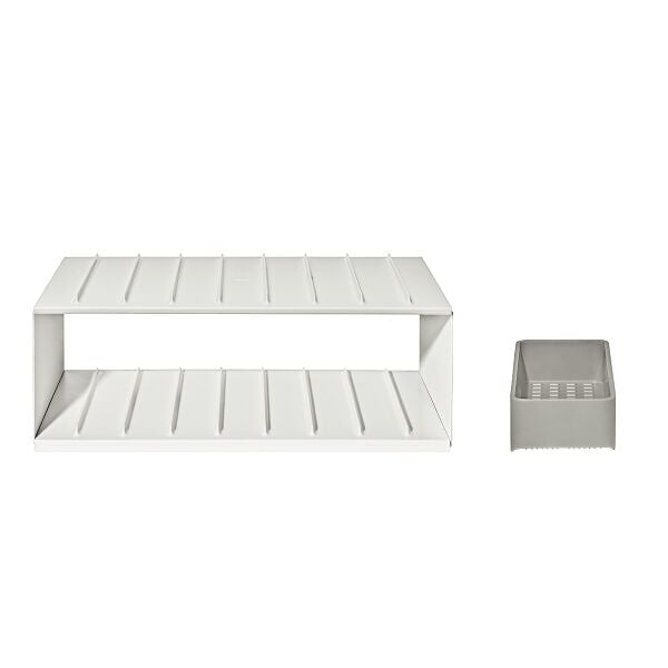 Water Bottle Organizer with Accessory Bin K1