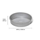 Non-Stick Pro Clear Coated 9 In Round Cake Pan W8