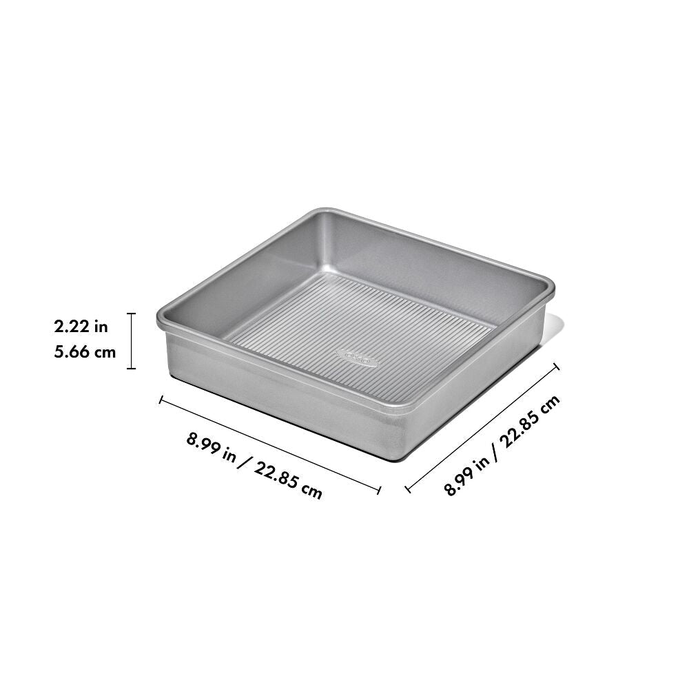Nonstick Pro Clear Coated 9 In Square Cake Pan W7