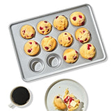 Nonstick Pro Clear Coated 12 Cup Muffin Pan W4