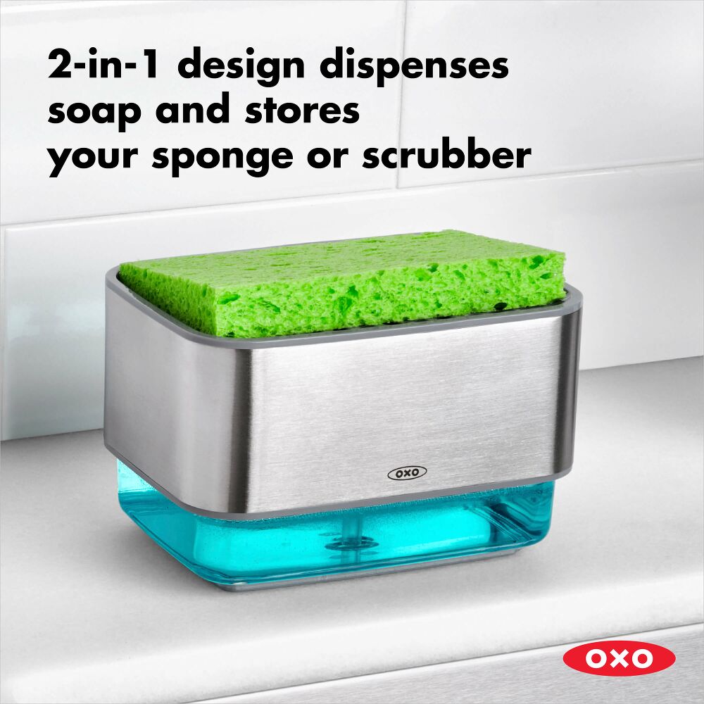 Soap Dispensing Sponge Holder B4