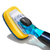 Soap Dispensing Dish Scrub W8