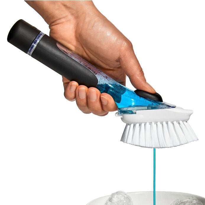 Soap Dispensing Dish Brush D5
