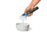 Soap Dispensing Dish Brush Storage Set H3