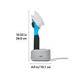 Soap Dispensing Dish Brush Storage Set H3