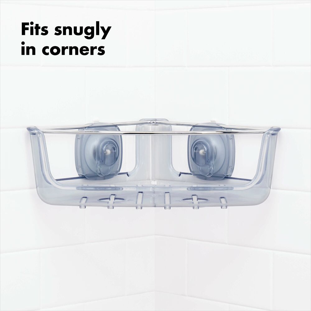 StrongHold™ Suction Corner Basket X9