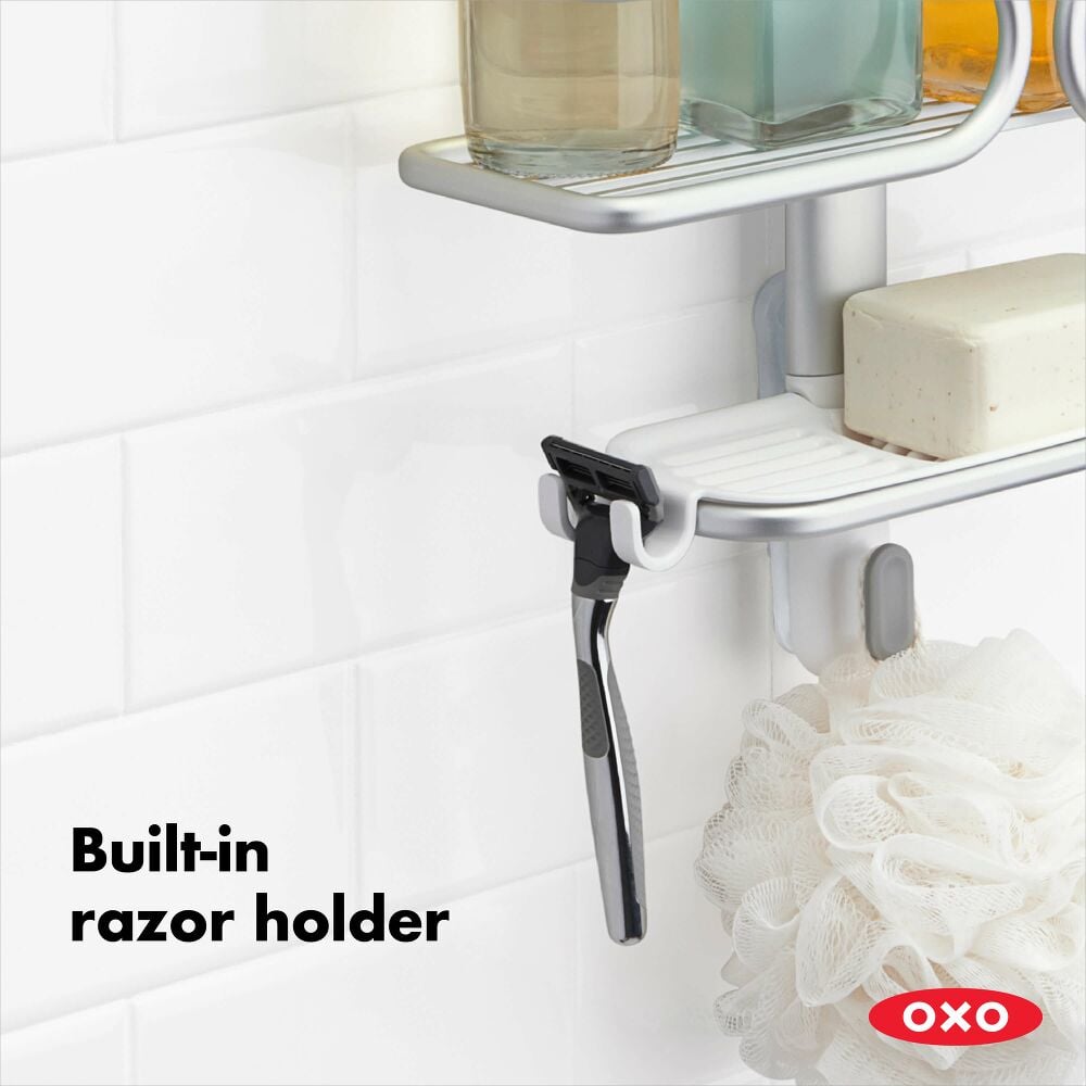 Aluminum 3-Tier Shower Caddy O4