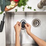 OXO Good Grips 2-In-1 Sink Strainer & Stopper Tray Pack W3