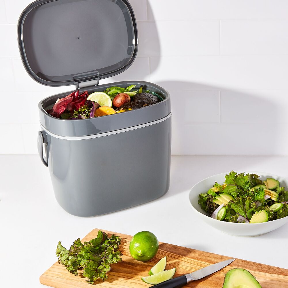 Easy-Clean Compost Bin - 1.75 Gal W7
