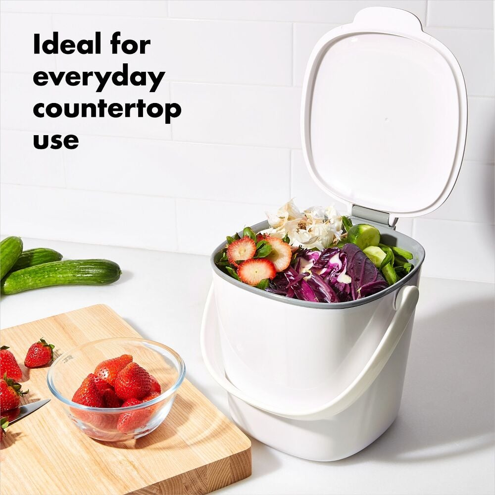 Easy-Clean Compost Bin - 0.75 Gal H1