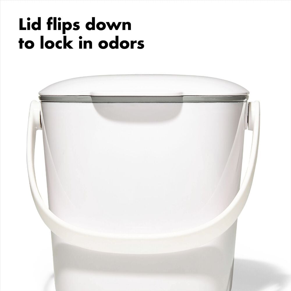 Easy-Clean Compost Bin - 0.75 Gal H1