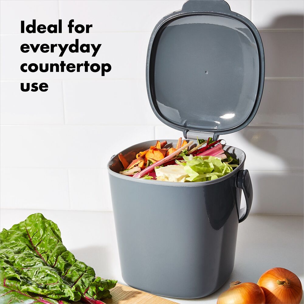 Easy-Clean Compost Bin - 0.75 Gal H1