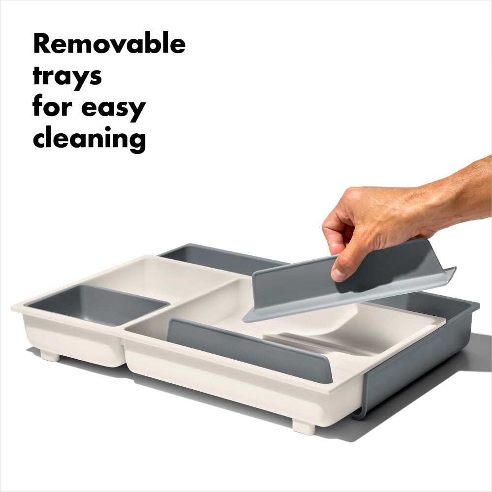Large Expandable Kitchen Tool Drawer Organizer U9