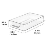 Refrigerator Storage Bin 8 In X 14 In Z4