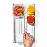 Adjustable Refrigerator Storage Bin X5